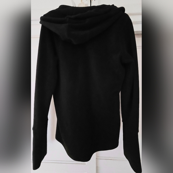 Calvin Klein Performance Velvety Fleece Zip Up with pockets, hood, CALVIN logo. - Picture 2 of 4